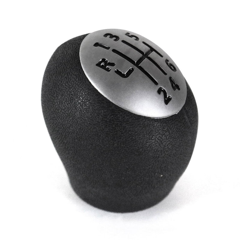 Schaltknauf Schaltknopf für Renault Fluence 2010-2025 6 gang Kunstleder Schwarz