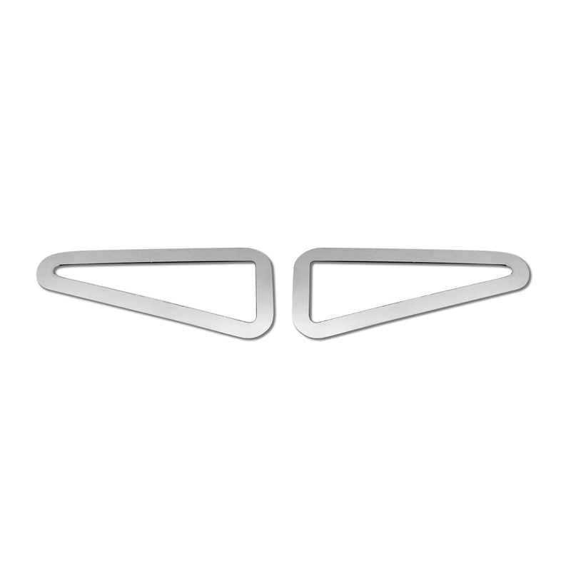 Cornice indicatore di direzione, copertura indicatore di direzione per Renault Wind 2010-2011 in acciaio inox argento