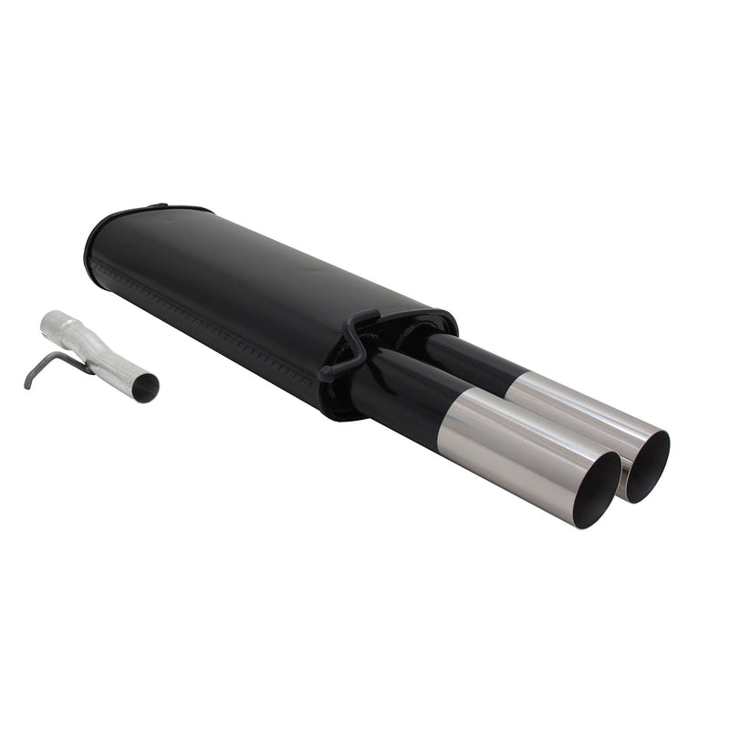 Scarico sportivo Novus per VW Passat 3B / 3BG 2x76 silenziatore posteriore RL-Design ABE
