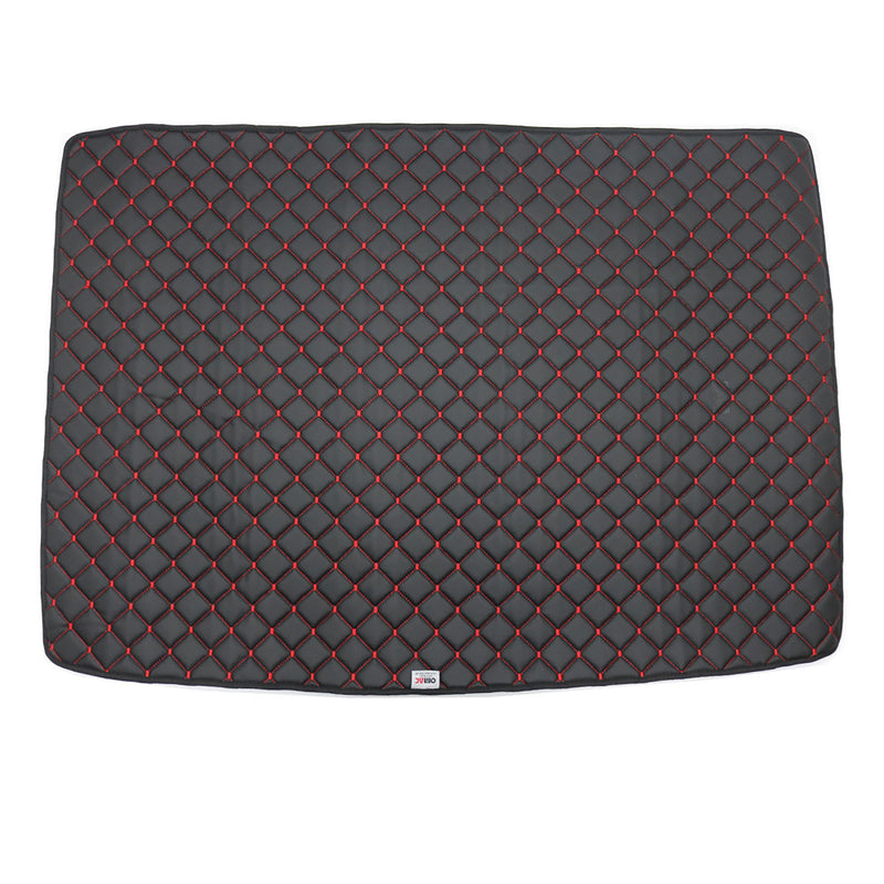 Tappetino per bagagliaio in similpelle per VW Tiguan 2016-2025 Nero Rosso