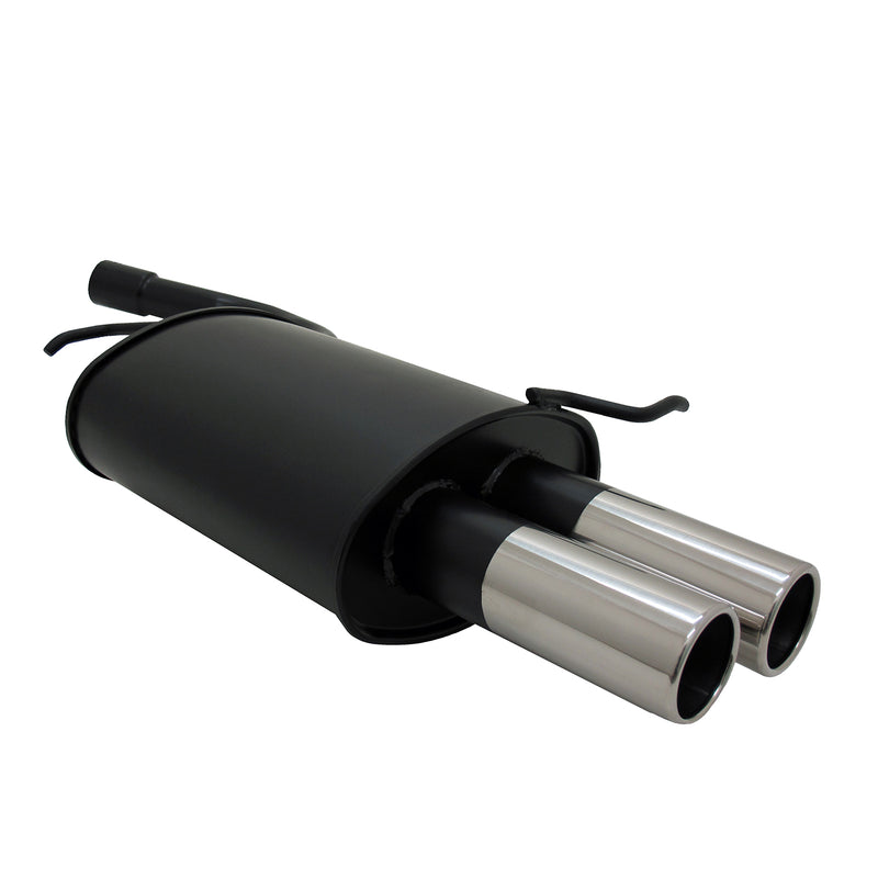 Scarico sportivo Novus per Audi A4 B6 / 8E silenziatore posteriore 2x76mm con ABE