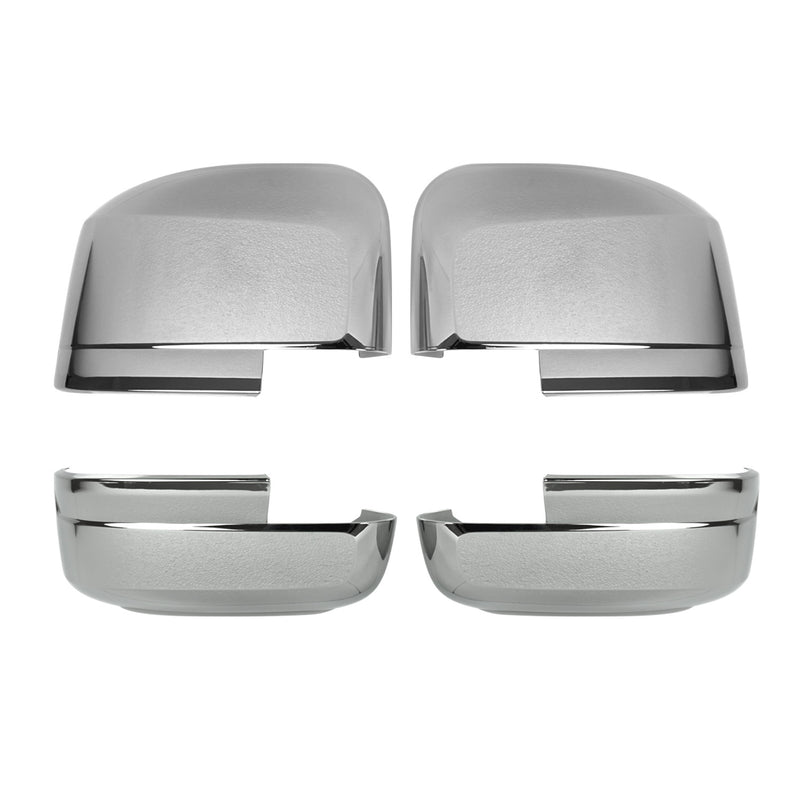 Calotte specchietti retrovisori per VW Crafter 2017-2025 ABS cromato argento 4 pezzi