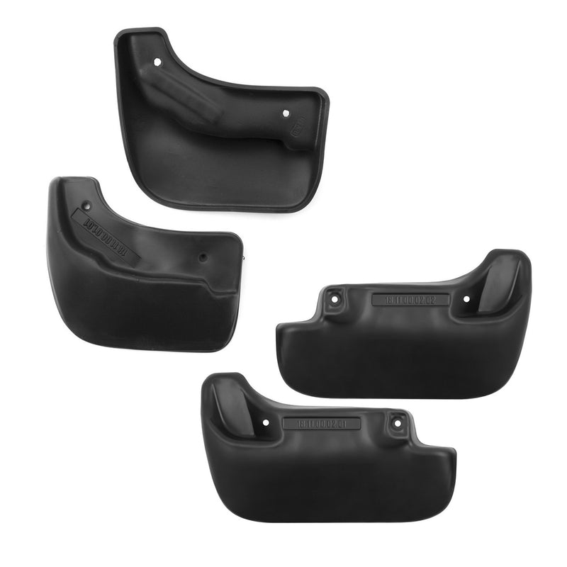 Paraspruzzi per Honda Accord 2008-2012 in plastica 4 pezzi