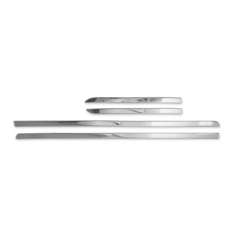 Striscia di protezione per portiera laterale per Kia Sorento 2 Mitsubishi Colt in acciaio inox 2x