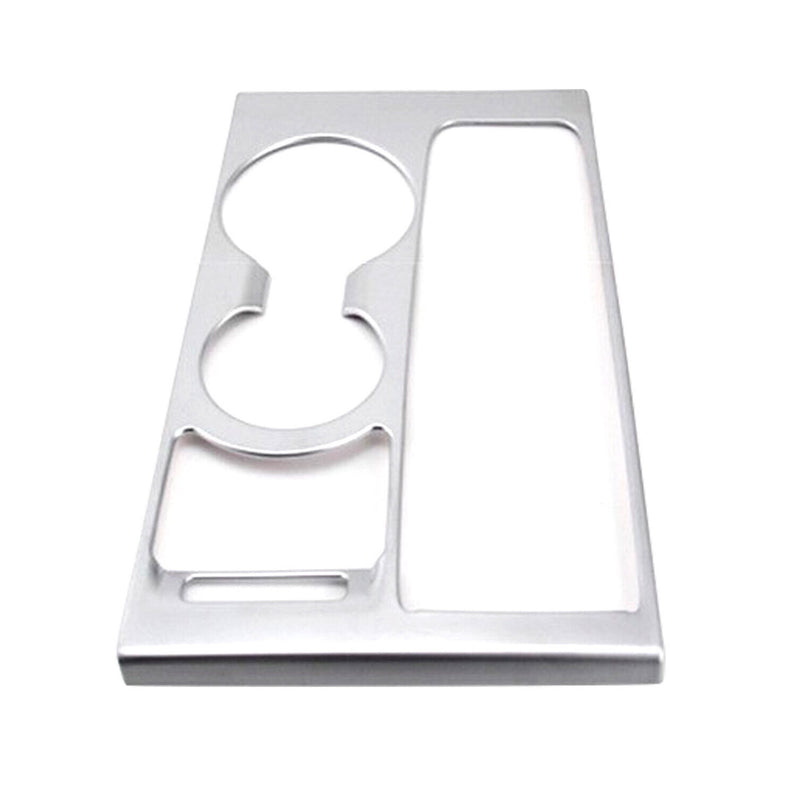 Getränkehalter Rahmen Cupholder für Hyundai Tucson 2015-2021 Chrom ABS Silber