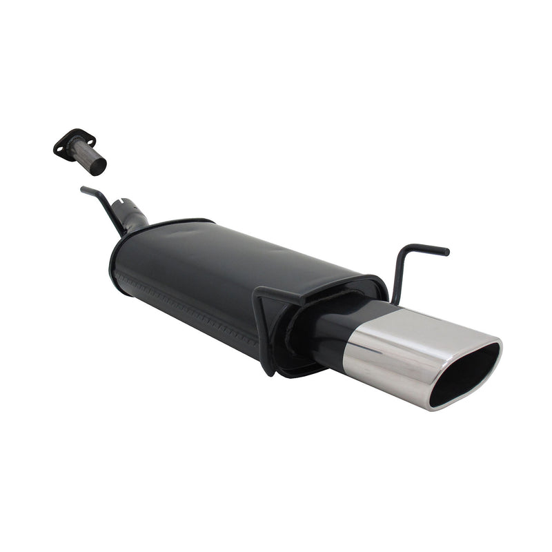 Scarico sportivo Novus per Opel Astra G CC hatchback silenziatore posteriore 135x75 con ABE