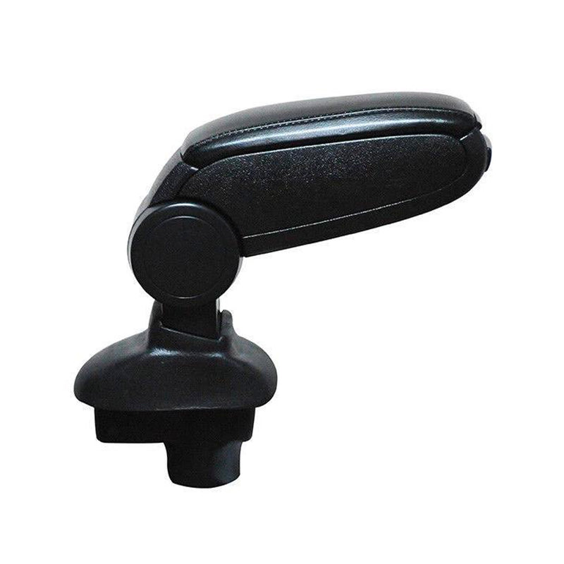Bracciolo centrale per Opel Corsa D 2006-2014 in similpelle ABS nero
