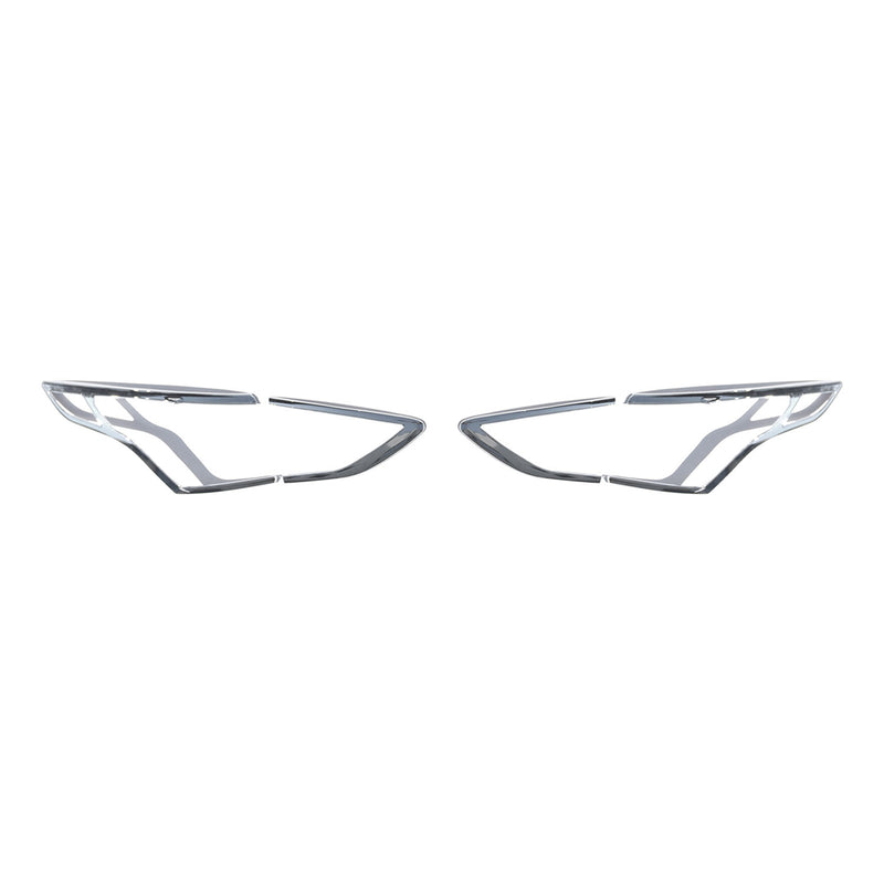 Strisce luci posteriori per Ford Kuga 2013-2016 cromate ABS argento 4 pezzi