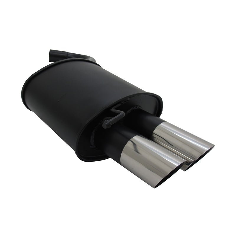 Scarico sportivo Novus per BMW E90 / E91 Silenziatore posteriore MS-Design 2x76mm con ABE