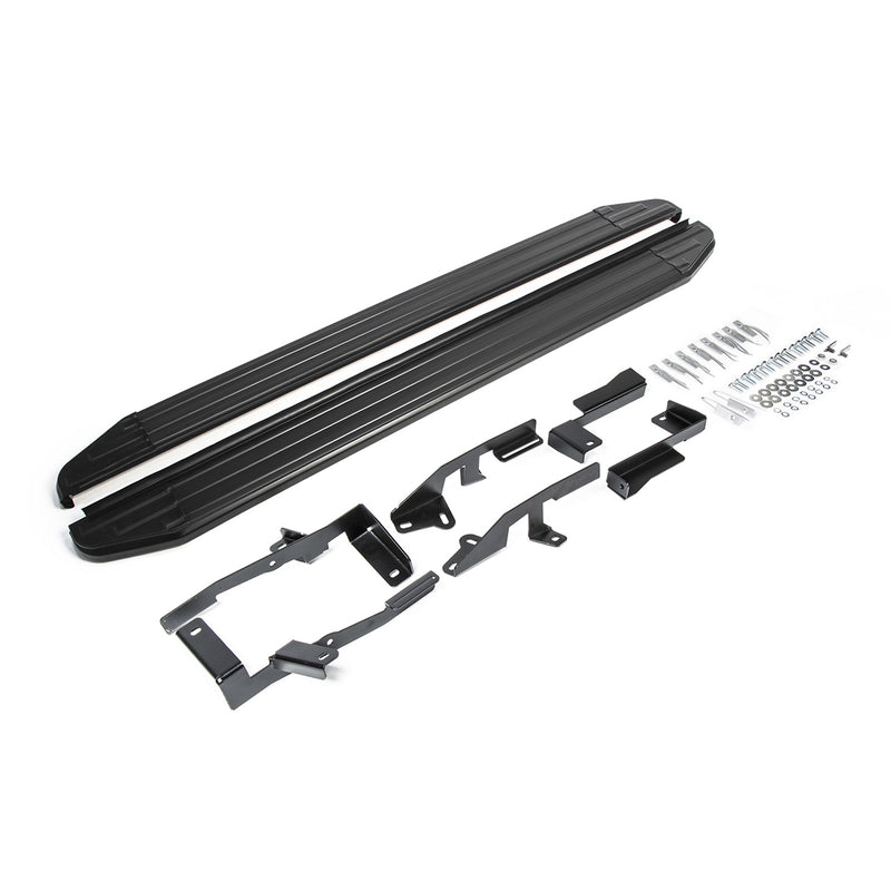 Pedane laterali per Ford Kuga 2013-2024 alluminio nero ABE
