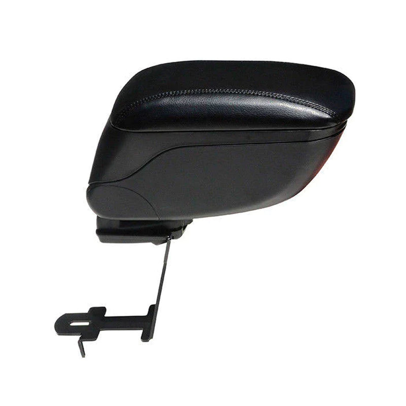 Bracciolo centrale per console centrale per Citroen C3 2009-2017 in similpelle nera