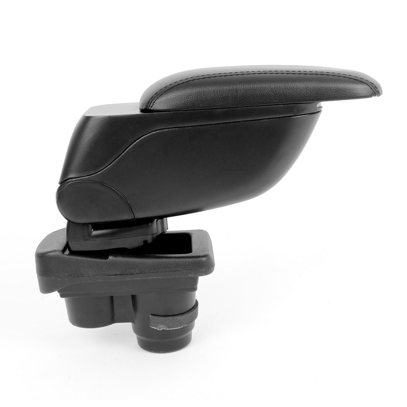 Bracciolo centrale per console centrale per VW Caddy 2015-2020 in pelle PU nera