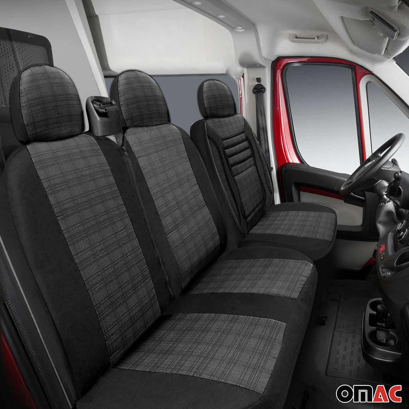 Coprisedili per Seat Leon Mii Tarraco Grigio Fumo 2+1 Anteriori