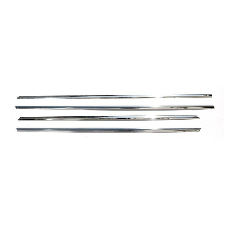 Striscia decorativa per porta laterale per Ssangyong Actyon Sports 2006-2013 cromata 4x