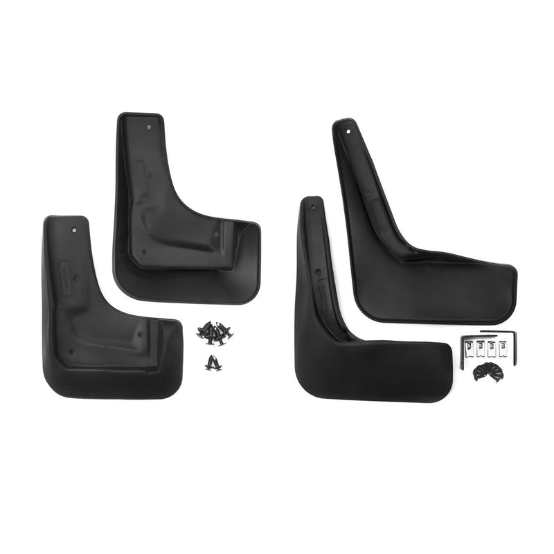 Paraspruzzi per Mazda 6 2010-2012 Plastica Nero 4x
