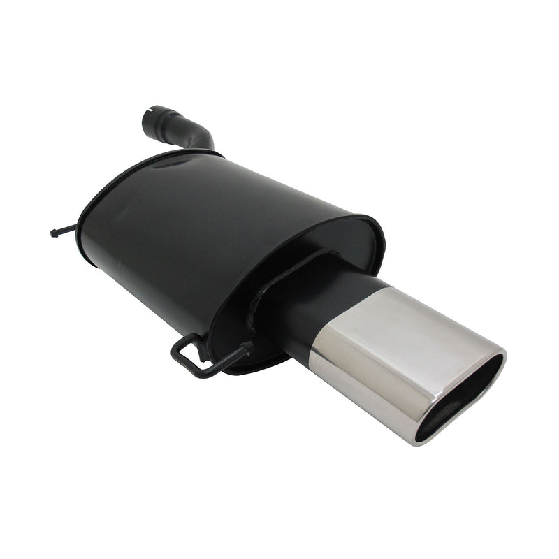 Scarico sportivo Novus per BMW E60 Limo silenziatore posteriore 135x75mm con ABE