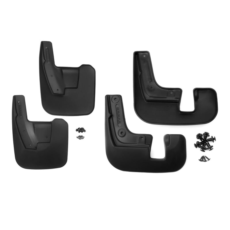 Schmutzfänger Kotflügel für Subaru Forester 2013-2018 Kunststoff Schwarz 4tlg