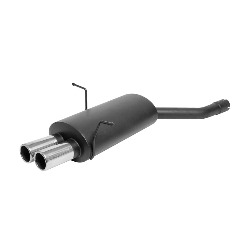 Scarico sportivo Novus in acciaio inox per BMW E46 Limo Touring Coupe silenziatore posteriore 2x76