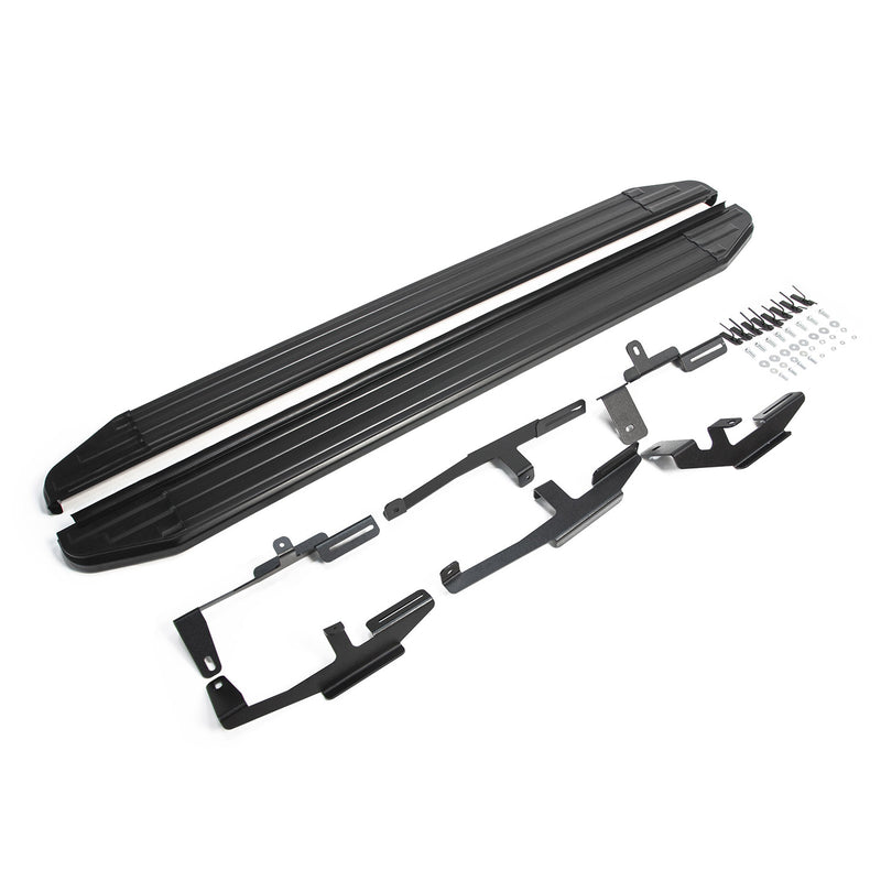 Pedane laterali per Mazda CX-5 2017-2024 alluminio nero ABE