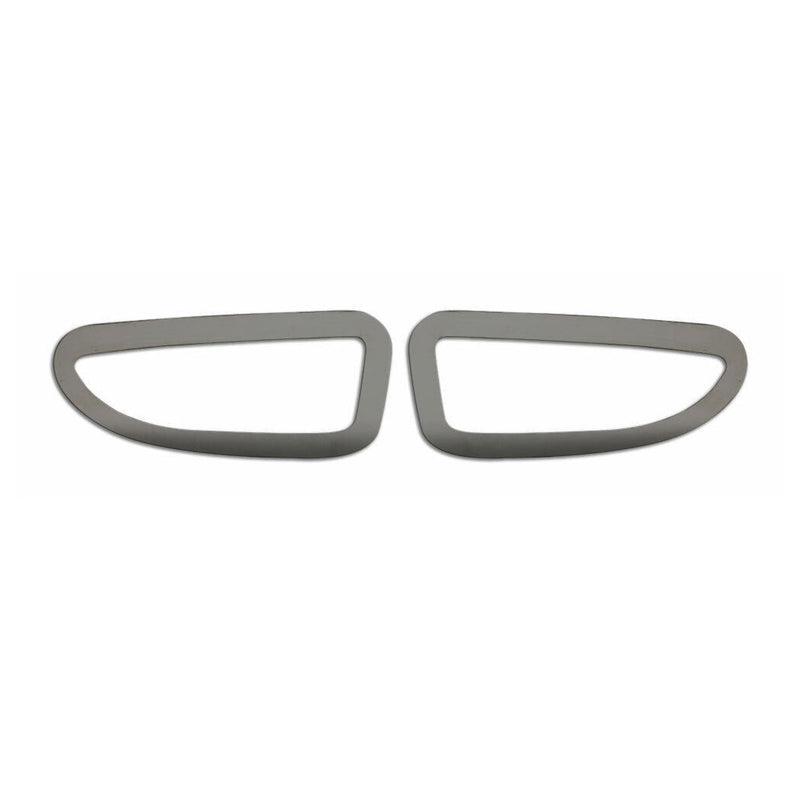 Cornice indicatore di direzione, copertura indicatore di direzione laterale per Opel Astra J 2010-2015 cromata scura