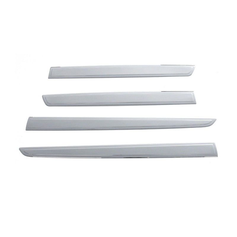Striscia di protezione per porta laterale per Ssangyong Musso 2018-2024 in acciaio inox cromato 4x