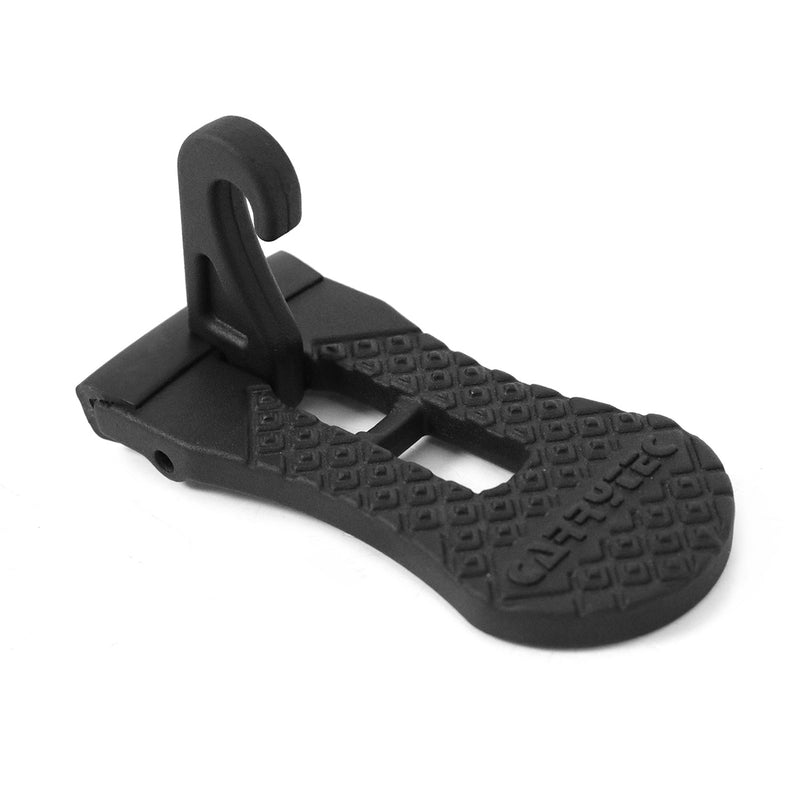 Poggiapiedi per pedale porta ripiegabile per Citroen Berlingo Nemo Spacetourer Alu Nero