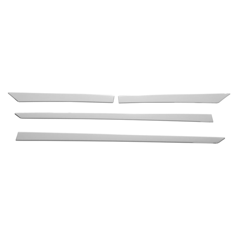 Striscia di protezione per portiera laterale per Nissan Qashqai J11 2014-2021 in acciaio inox 4x