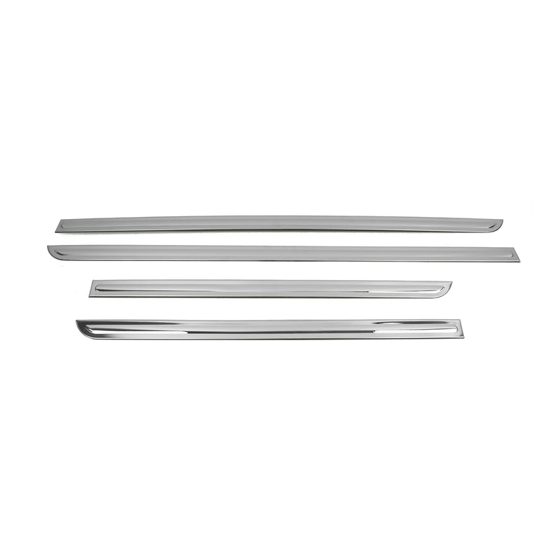 Striscia di protezione per portiera laterale, strisce per portiera, strisce di protezione per portiera per Opel Mokka X 2016-2021 cromate, 4 pezzi