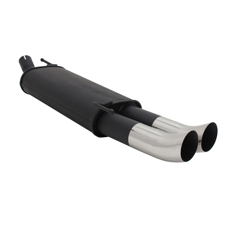 Scarico sportivo Novus per VW Golf 3 / Golf 4 Cabrio 2x76mm DTM