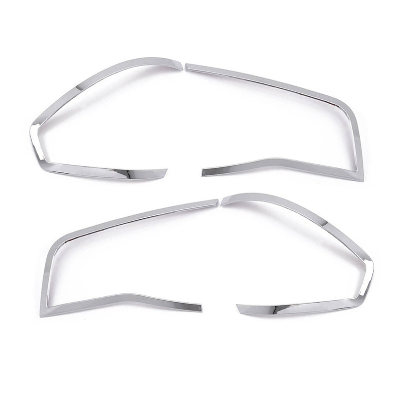 Strisce luci posteriori per Renault Koleos 2007-2015 cromate ABS argento 4 pezzi