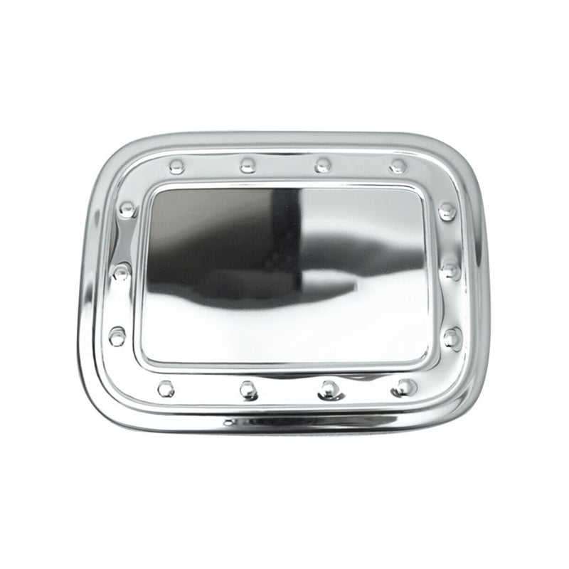Coperchio del tappo del serbatoio carburante per VW Caddy 2015-2020 in acciaio inox cromato argento
