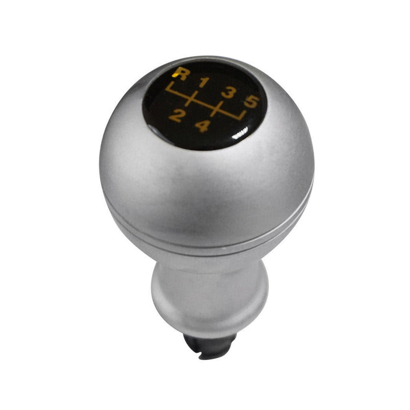 Pomello del cambio per VW Caddy Alltrack 2015-2025 5 marce in alluminio argento