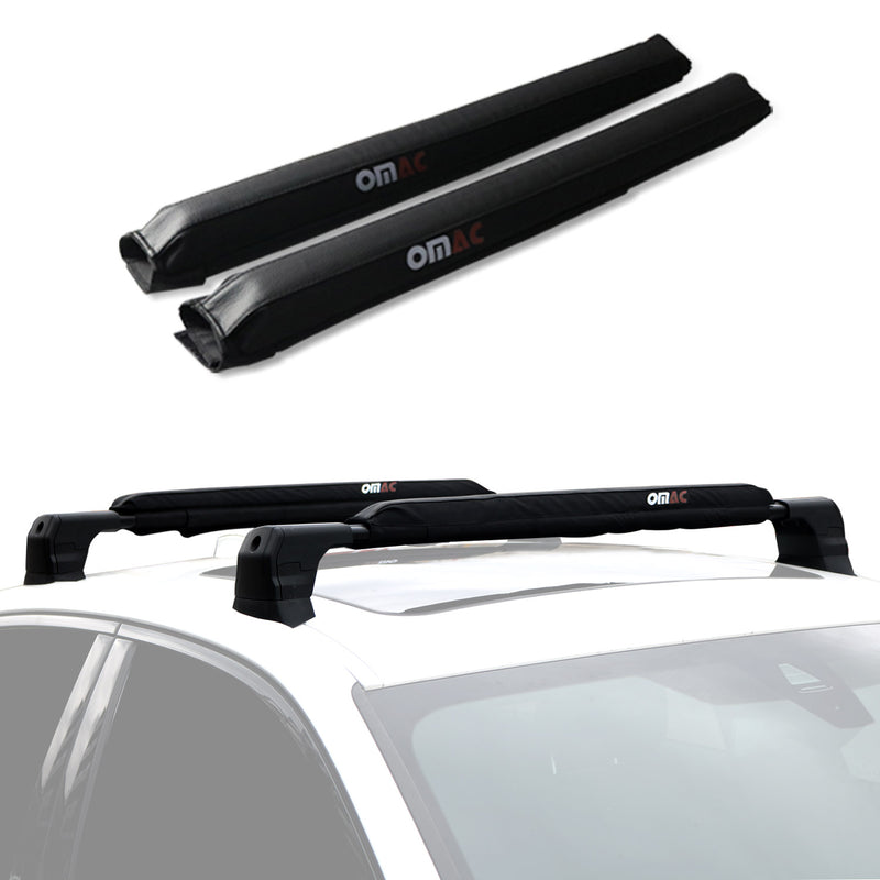 Supporti per portapacchi porta surf porta windsurf portapacchi canoa kayak 70cm 2x SET