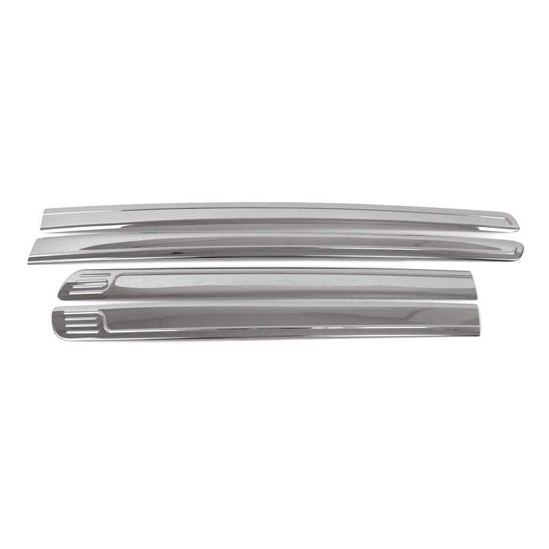 Striscia di protezione per portiera laterale, strisce per portiera, strisce di protezione per portiera per Nissan Navara 2006-2015 Cromate 4x