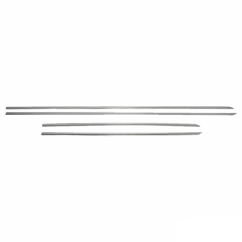 Striscia di protezione per portiera laterale, strisce per portiera per Hyundai i40 2011-2021 cromate 4x