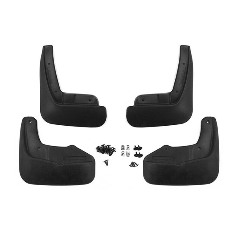 Schmutzfänger Kotflügel für Mazda 3 2014-2018 Schrägheck Kunststoff Schwarz 4tlg