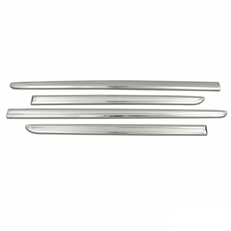 Strisce laterali per porte, strisce di protezione per porte per VW Touran 2010-2015 in acciaio inox 4x