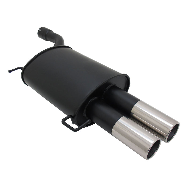 Scarico sportivo Novus per BMW Serie 5 E61 Touring silenziatore posteriore 2x76mm con ABE