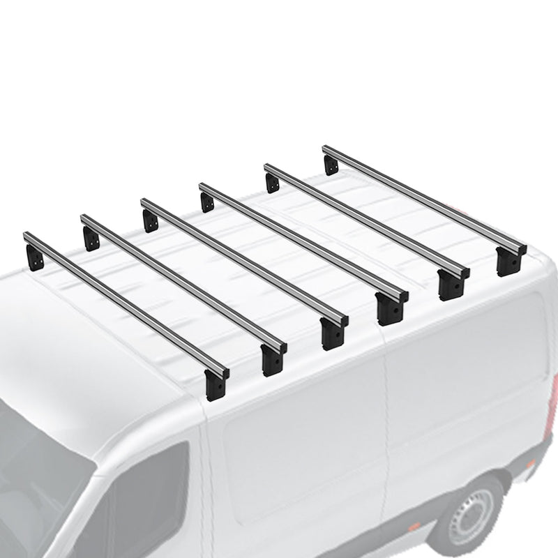 Barre trasversali portapacchi Menabo per Dodge Sprinter 2007-2010 grigio alluminio 6x
