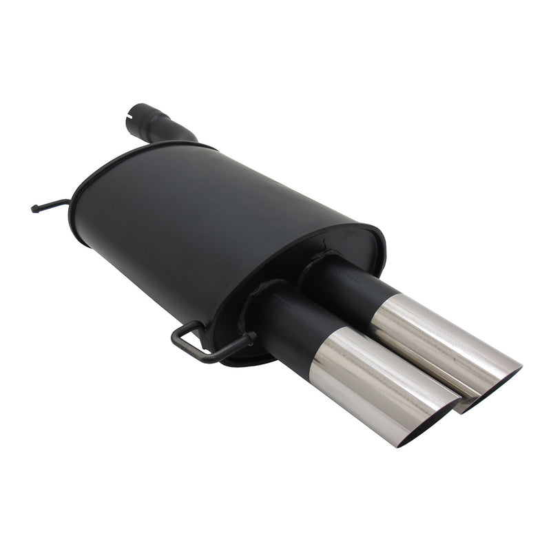 Scarico sportivo Novus per BMW E60 Silenziatore posteriore MS-Design 2x76mm con ABE