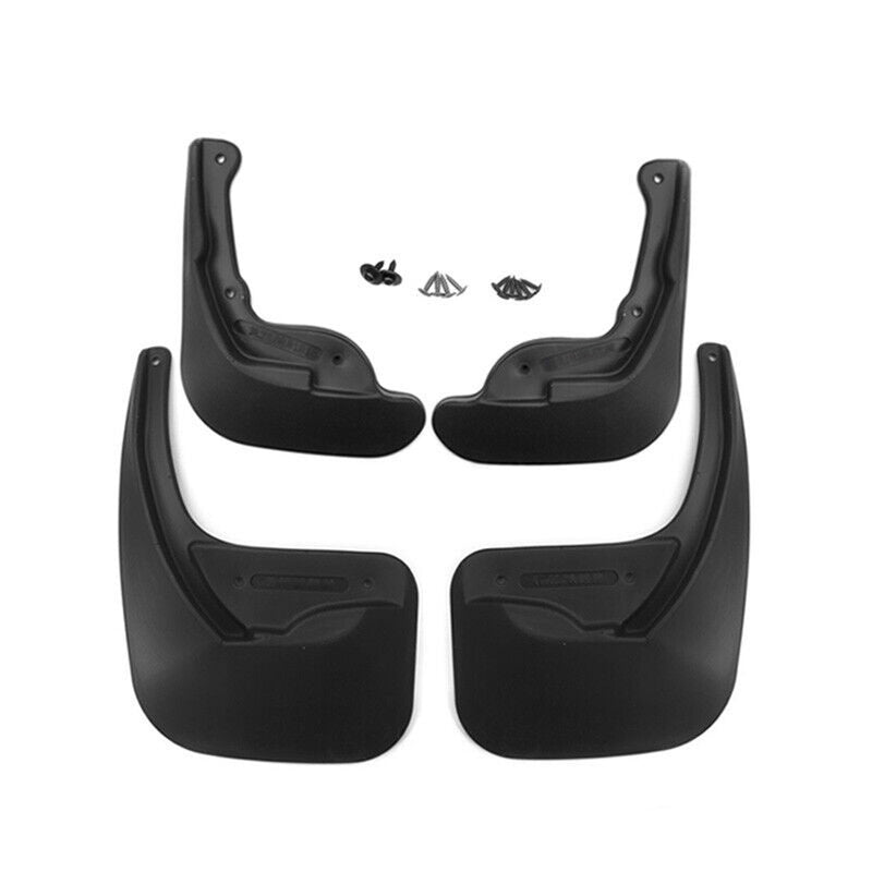 Paraspruzzi per Citroen C4 2010-2018 in plastica 4 pezzi