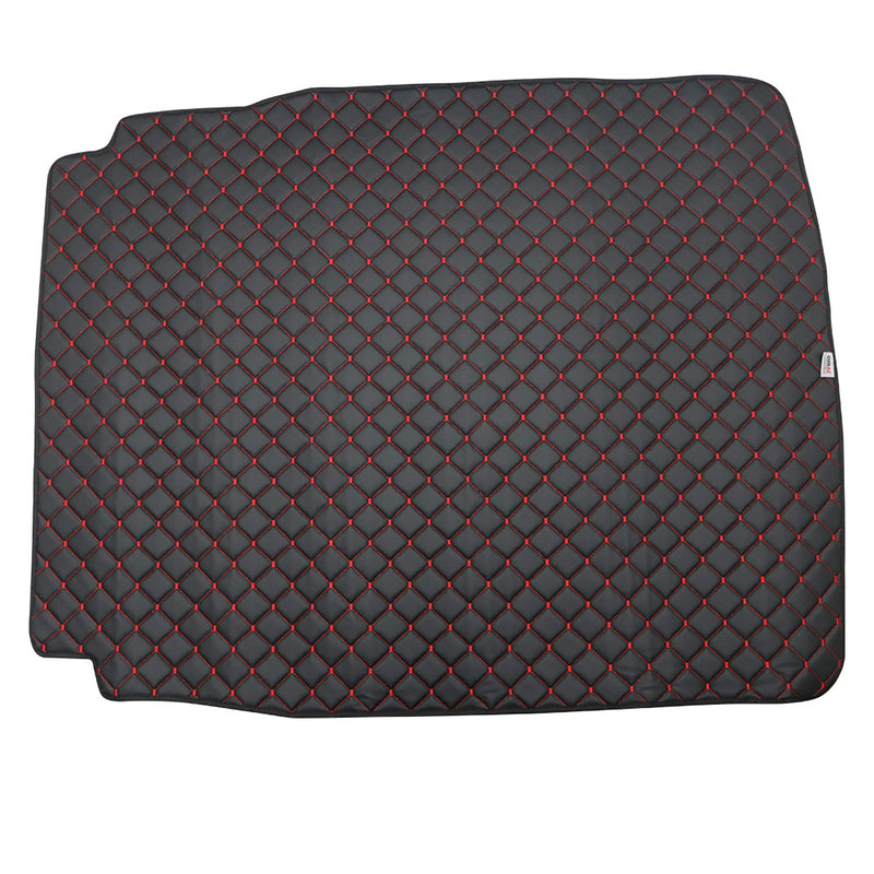 Tappetino per bagagliaio in similpelle per BMW Serie 5 F10 2010-2017 Nero Rosso
