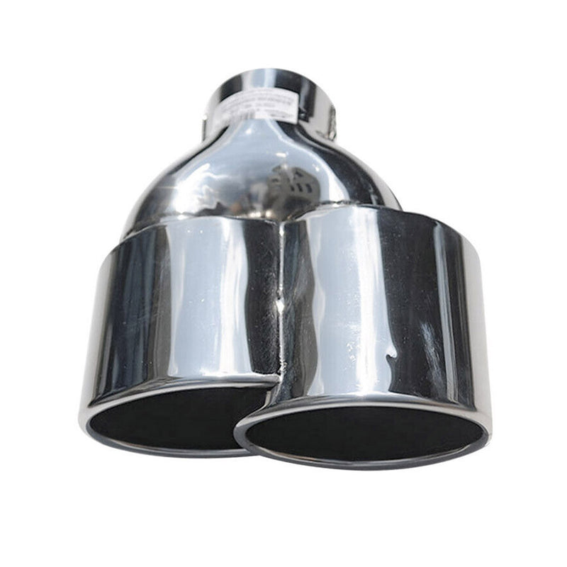 Terminale di scarico sportivo per BMW Serie 5 F10 Serie 6 F13 G32 in acciaio inox cromato (destro)