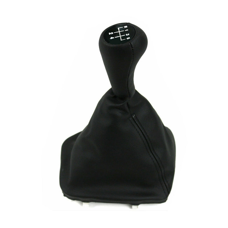 Pomello del cambio e cuffia del cambio per BMW Serie 3 E36 1990-2000 5 marce in pelle sintetica