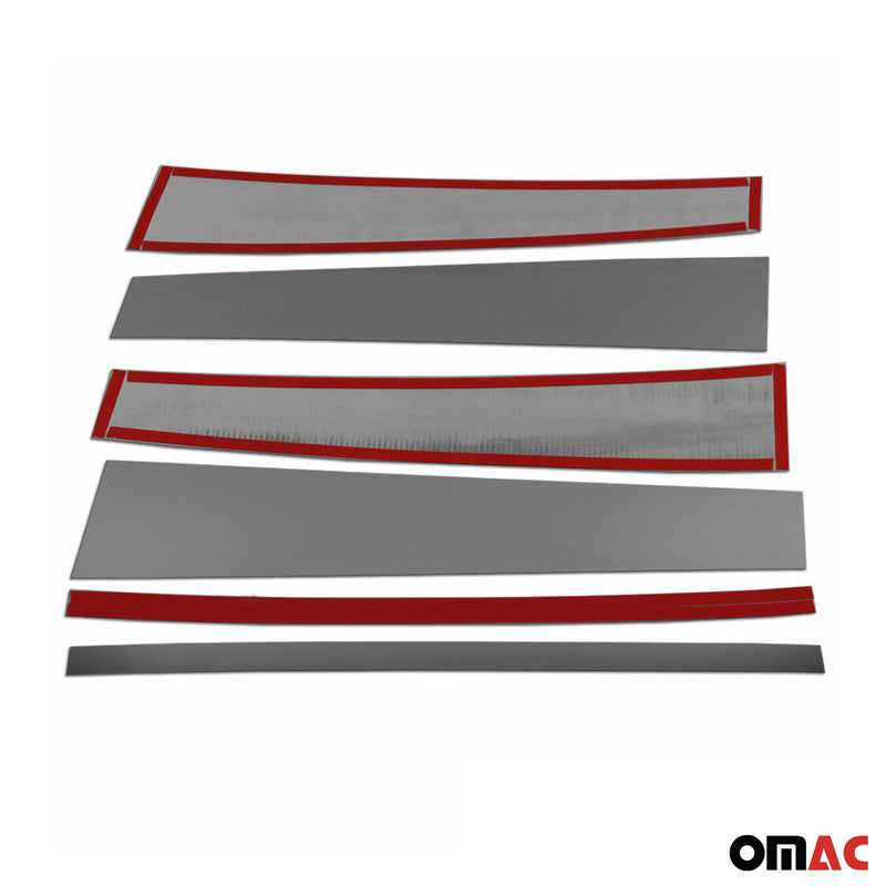 Rivestimento del montante della portiera del montante B e del montante C per Range Rover Sport 2005-2013 Cromato 6x