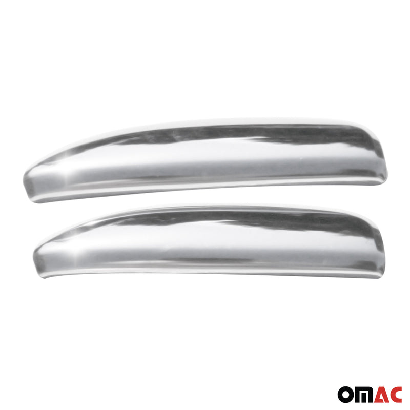 Copri maniglia porta, copri maniglia porta per Dacia Logan MCV 2006-2013 in acciaio inox argento 4x 