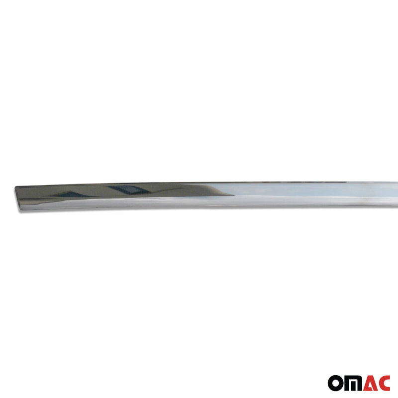 Modanatura del bagagliaio, finitura del portellone posteriore per Kia Venga 2010-2025 in acciaio inox cromato, 1 pezzo