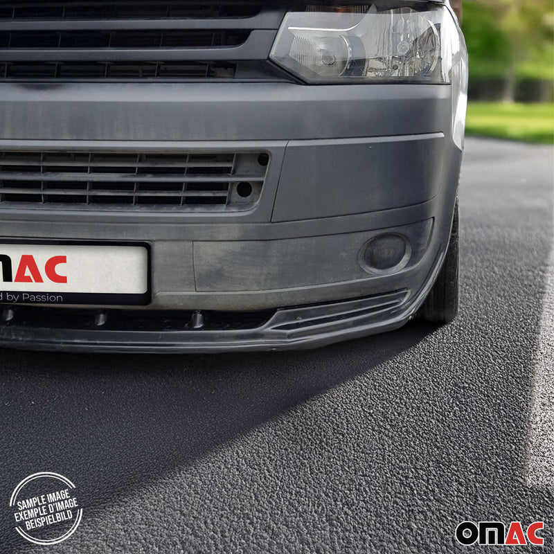 Spoiler anteriore, paraurti, splitter per VW Crafter 2017-2025, nero