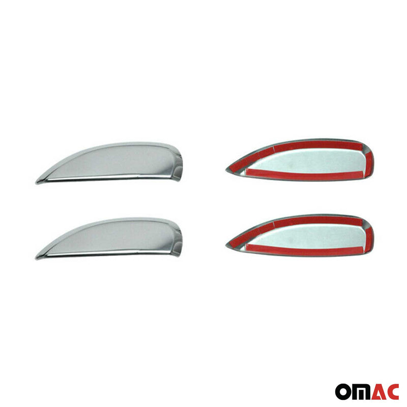 Copri maniglia porta, copri maniglia porta per Dacia Logan 2013-2020 4 porte in acciaio inox 4x 