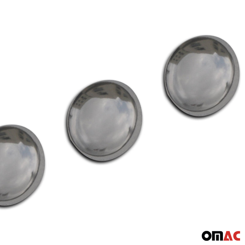Strisce luci posteriori per Renault Master 2010-2025 in acciaio inox argento 4 pezzi 